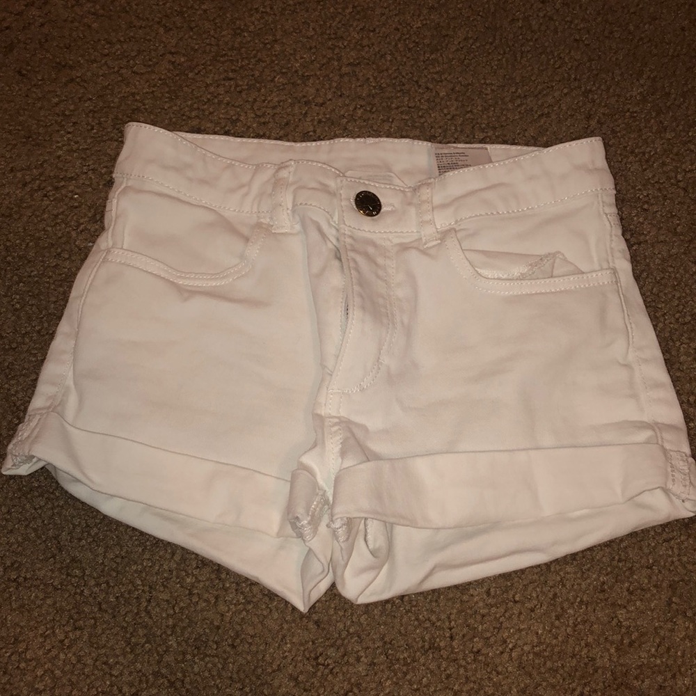 white shorts